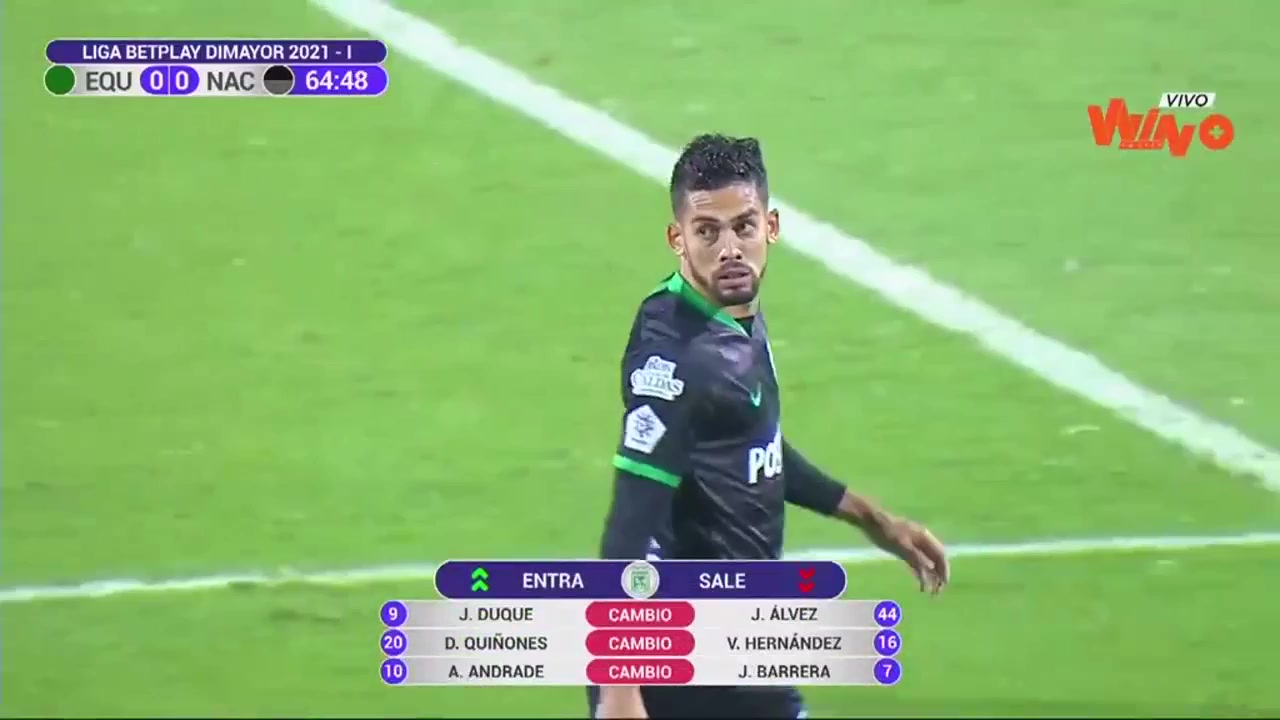 COL D1 La Equidad Vs Atletico Nacional Medellin 65 phút Hansel ZapataVào, ghi bàn 1:0