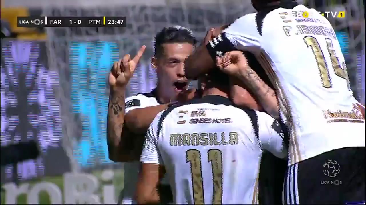 POR D1 SC Farense Vs Portimonense 23 phút Pedro Henrique Alves de AlmeidVào, ghi bàn 1:0