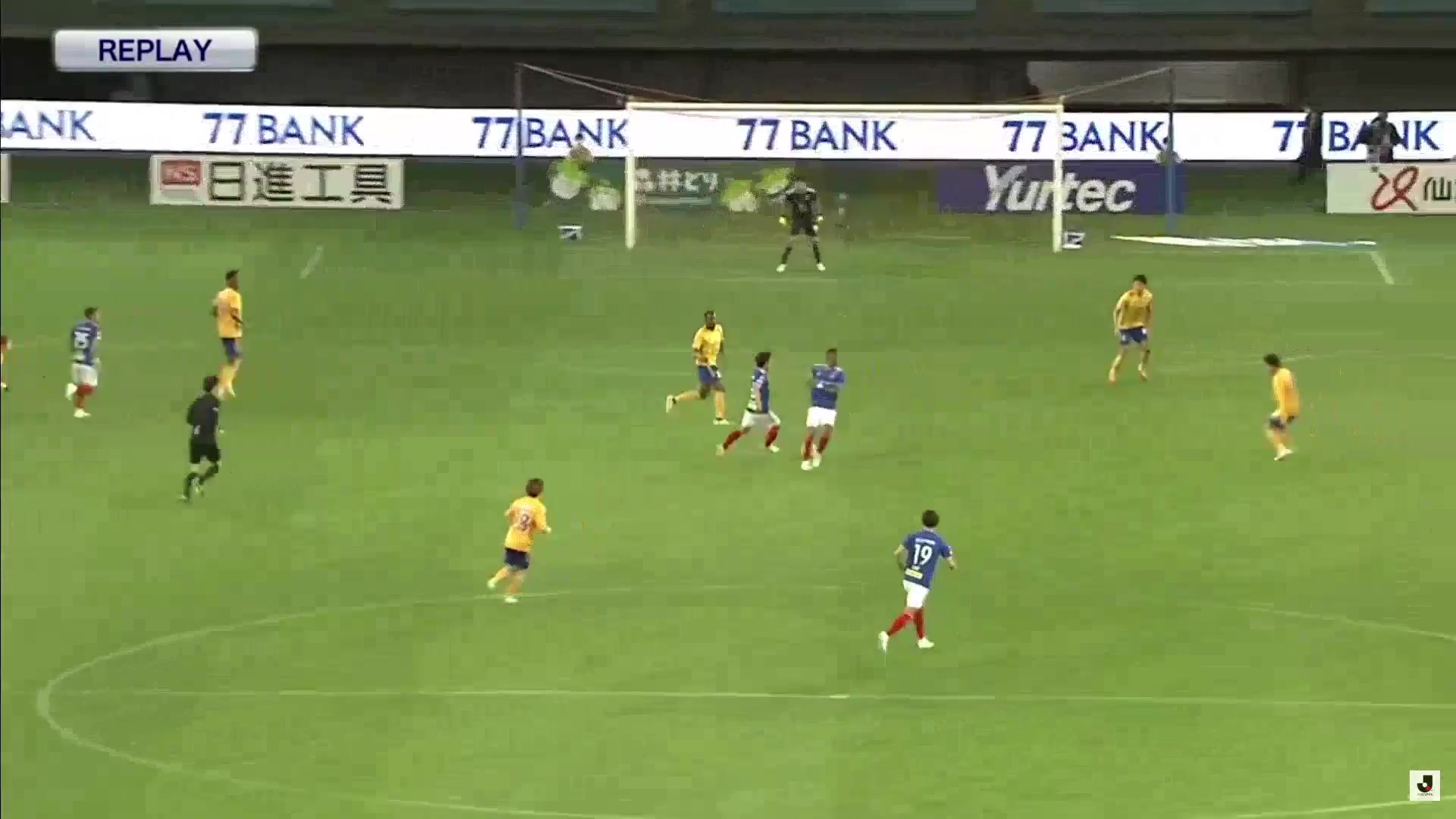 JPN LC Vegalta Sendai Vs Yokohama Marinos Amano Jun Goal in 46 min, Score 1:3