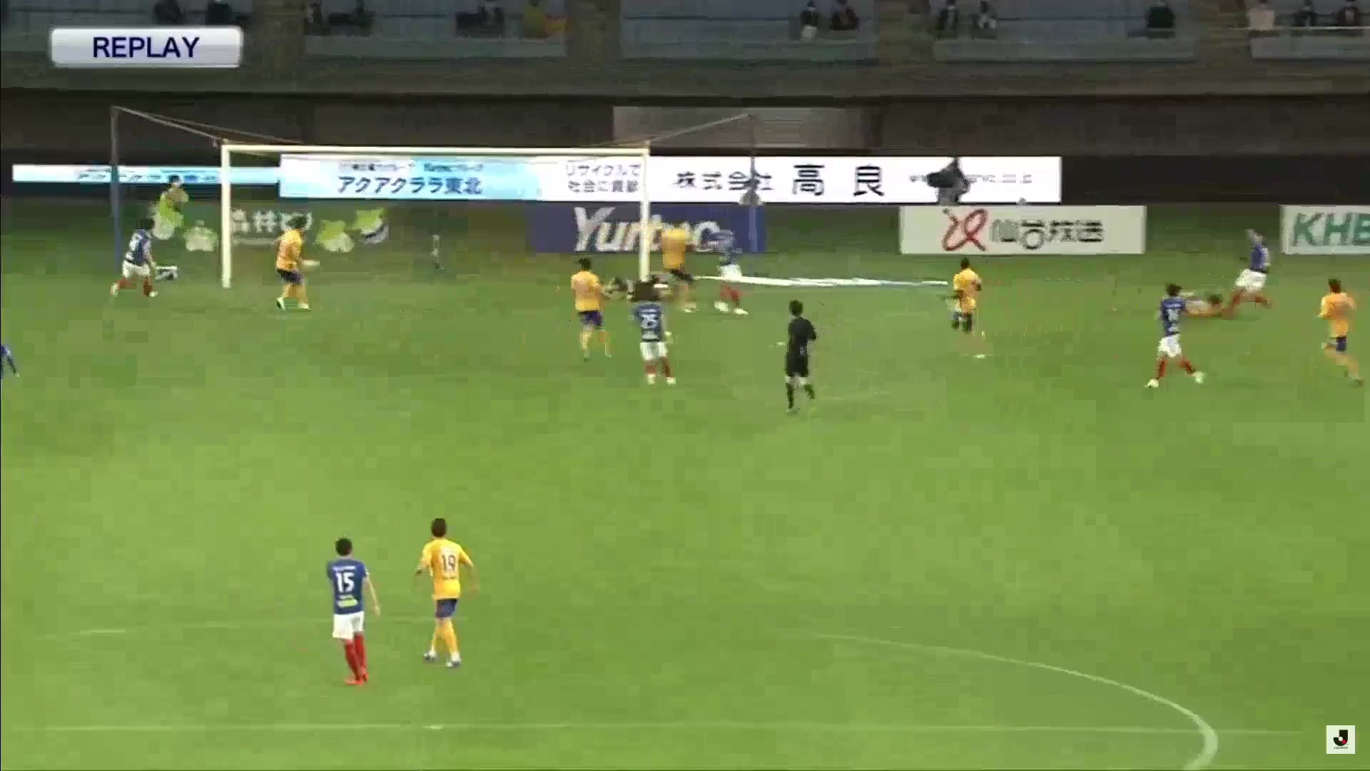 JPN LC Vegalta Sendai Vs Yokohama Marinos Kota Mizunuma Goal in 51 min, Score 1:4