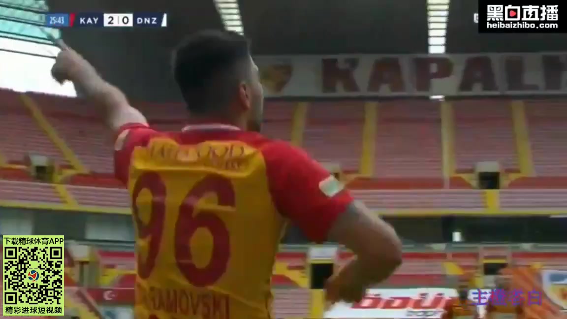 TUR D1 Kayserispor Vs Denizlispor 25 phút Daniel AvramovskiVào, ghi bàn 2:0