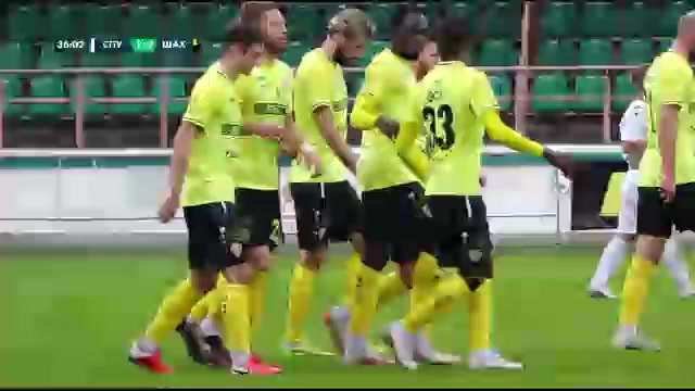 BLR D1 Sputnik Rechitsa Vs Shakhter Soligorsk 36 phút Aleksandr SachivkoVào, ghi bàn 1:2