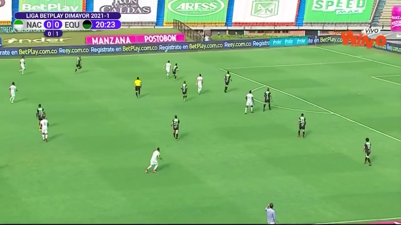 COL D1 Atletico Nacional Medellin Vs La Equidad 20 phút Vào, ghi bàn 1:0