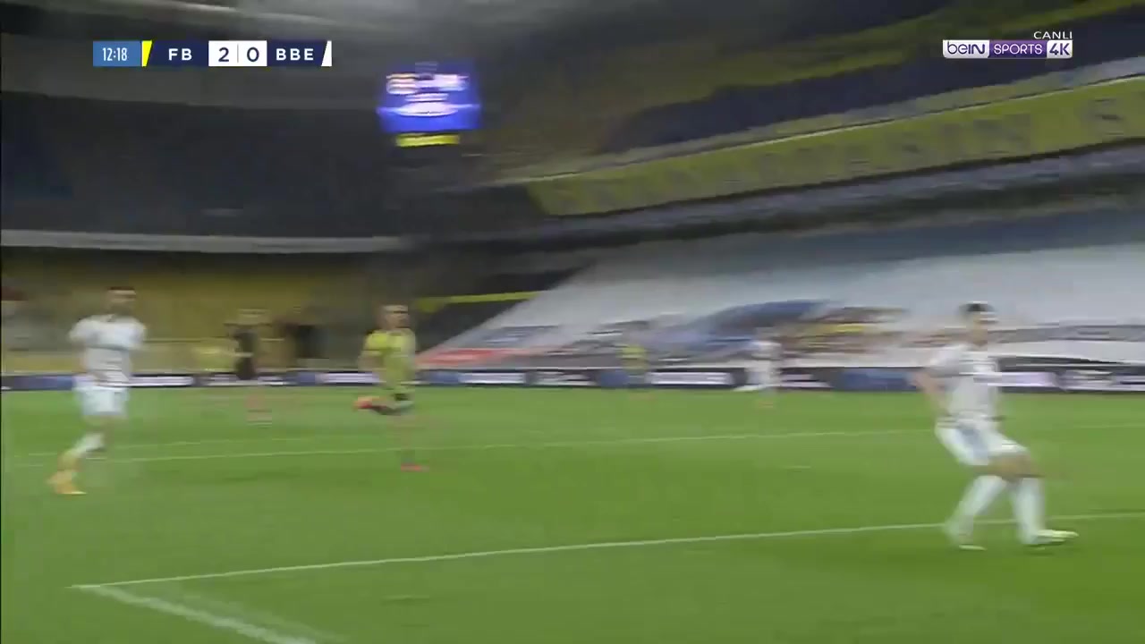 TUR D1 Fenerbahce Vs Erzurum BB Dimitrios Pelkas Goal in 13 min, Score 3:0