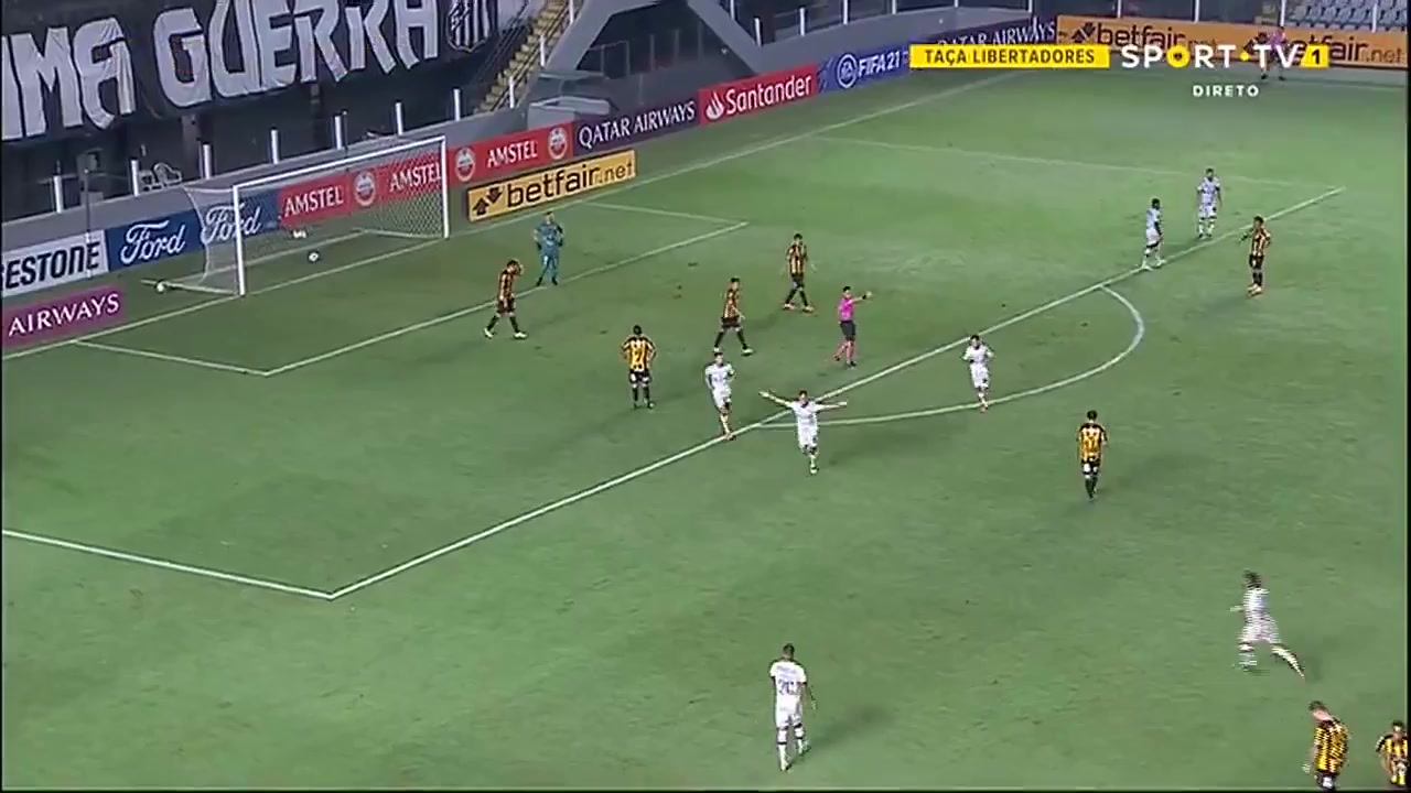 CON CLA Santos Vs The Strongest 42 phút Vinicius Balieiro Lourenco CarvalhoVào, ghi bàn 3:0