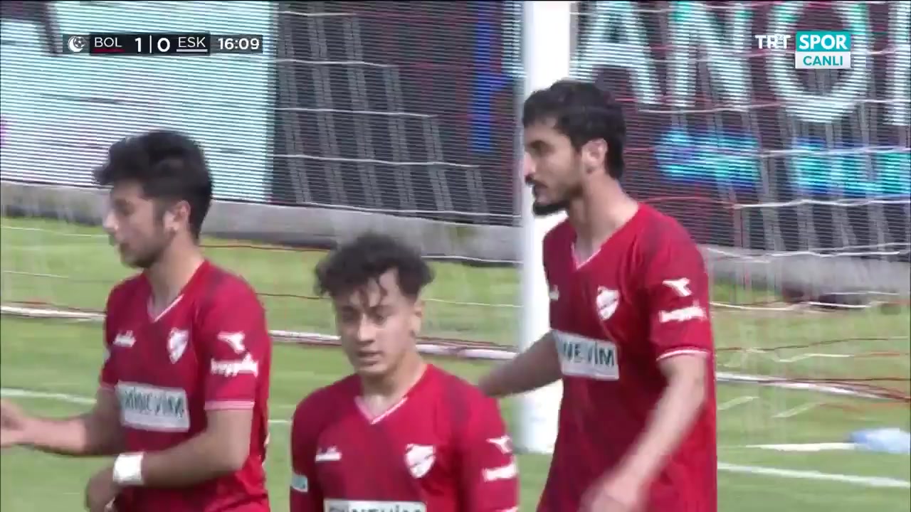 TUR D2 Boluspor Vs Eskisehirspor Abdullayev Goal in 16 min, Score 1:0