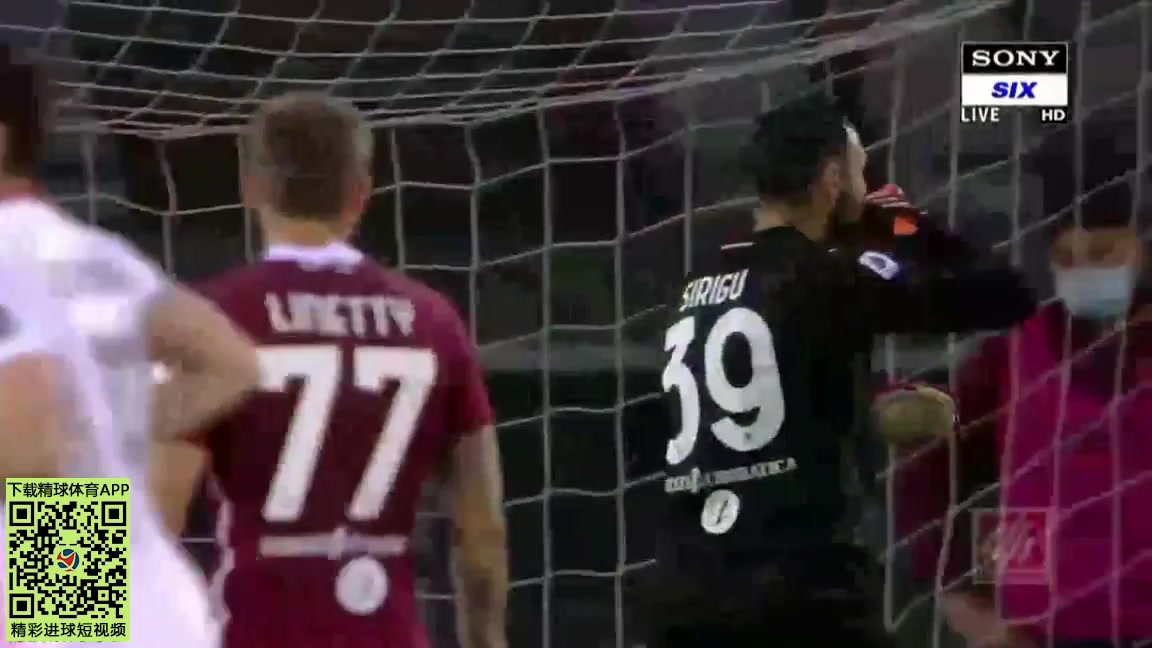 Serie A Torino Vs AC Milan Theo Hernandez Goal in 17 min, Score 0:1