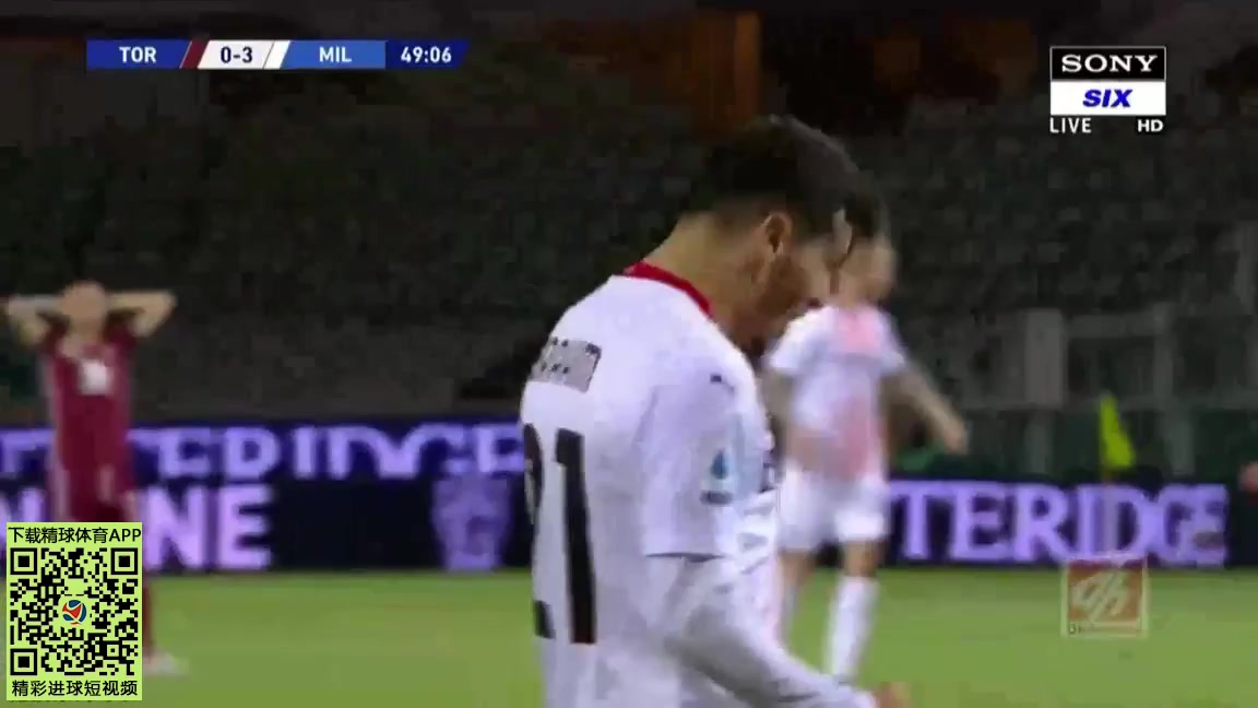 Serie A Torino Vs AC Milan Brahim Diaz Goal in 50 min, Score 0:3