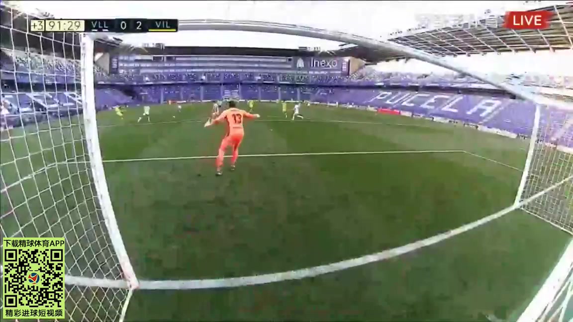 Laliga1 Real Valladolid Vs Villarreal 91 phút Etienne CapoueVào, ghi bàn 0:2