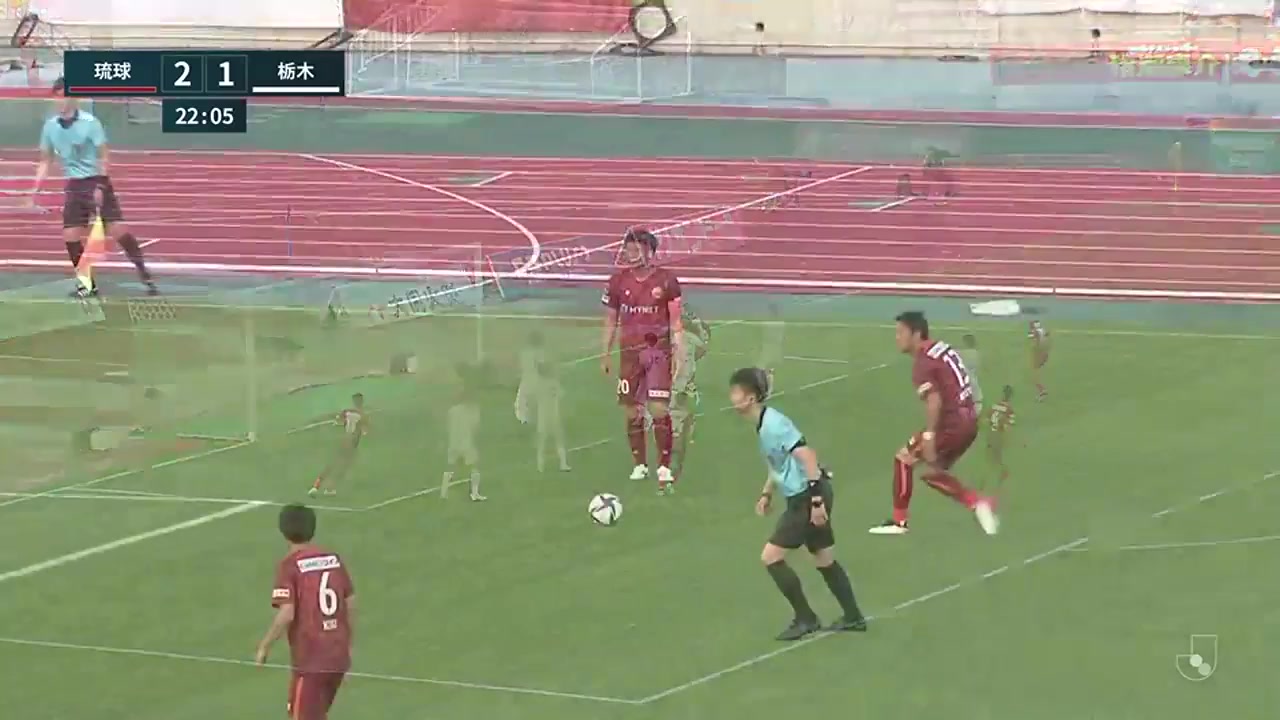 JPN D2 FC Ryukyu Vs Tochigi SC 21 ทำประตู Kazumasa UESATO ประตู, ทำคะแนน 2:1