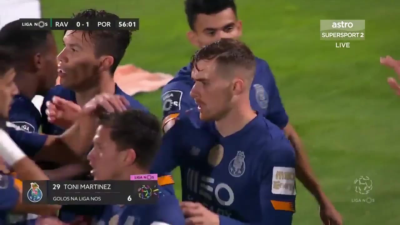 POR D1 Rio Ave Vs FC Porto 56 phút Antonio Martinez LopezVào, ghi bàn 0:1