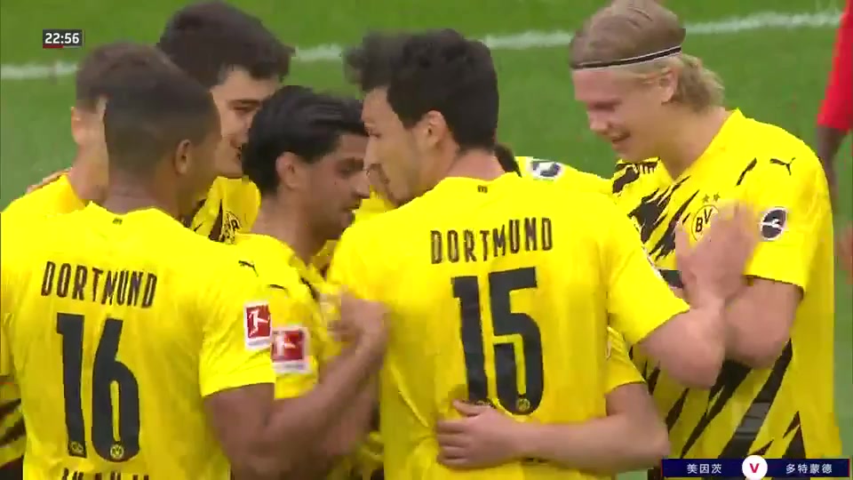 Bundesliga FSV Mainz 05 Vs Borussia Dortmund 22 phút Raphael GuerreiroVào, ghi bàn 0:1