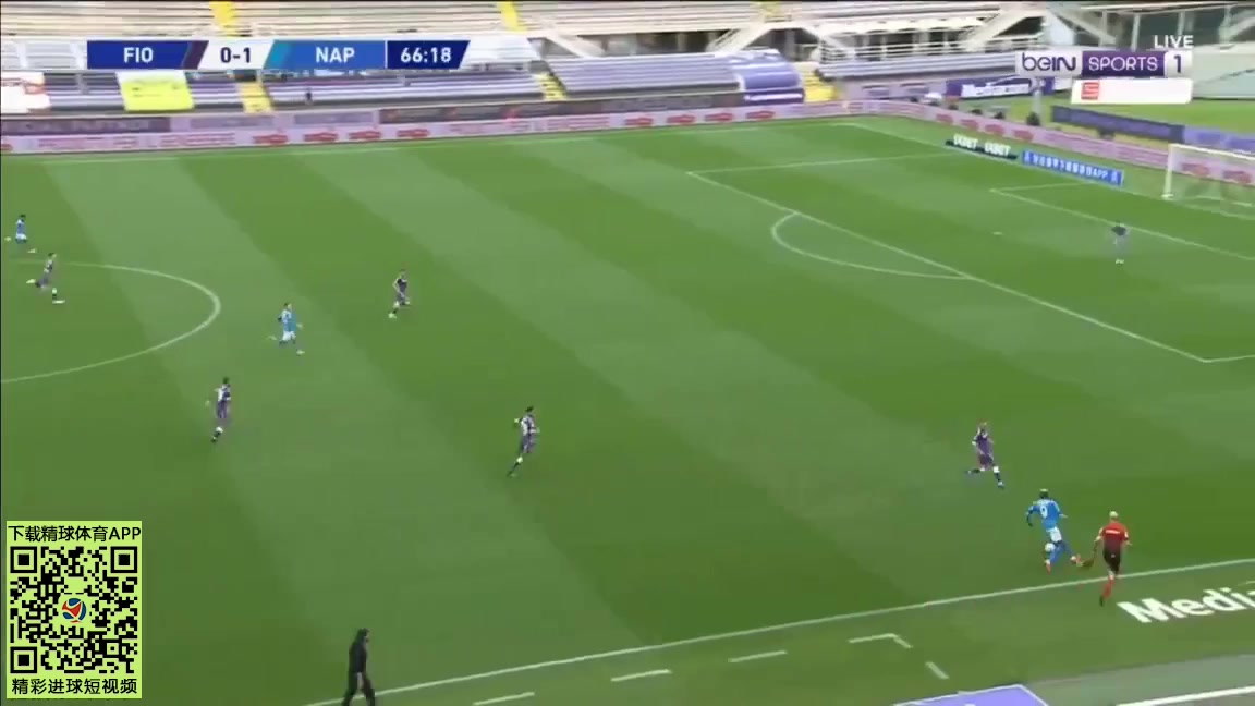 Serie A Fiorentina Vs Napoli 67 phút Piotr ZielinskiVào, ghi bàn 0:2