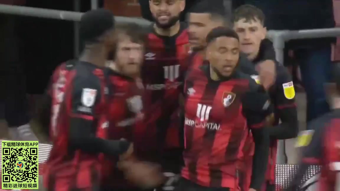 ENG LCH AFC Bournemouth Vs Brentford Arnaut Danjuma Adam Groeneveld Goal in 55 min, Score 1:0