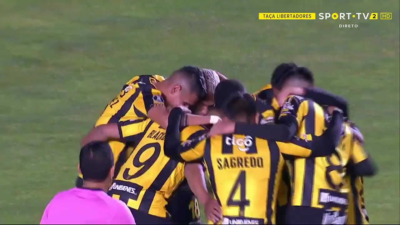 CON CLA The Strongest Vs Santos 15 phút Jair Alexander Reinoso MorenoVào, ghi bàn 1:0