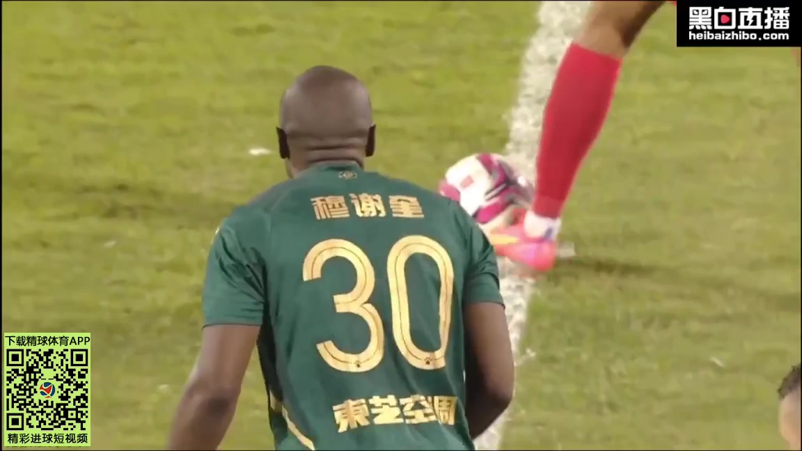 中甲A 浙江队(中) Vs 淄博蹴鞠 51分穆谢奎进球,比分2:1