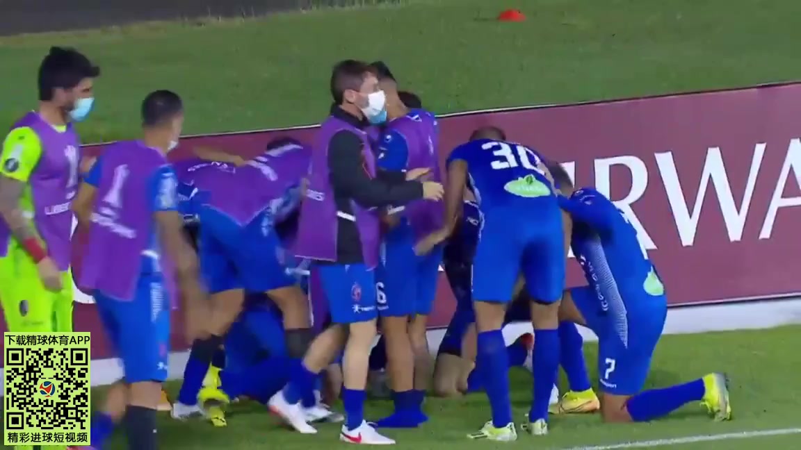 CON CLA America de Cali Vs Deportivo La Guaira 30 phút Charlis OrtizVào, ghi bàn 1:1