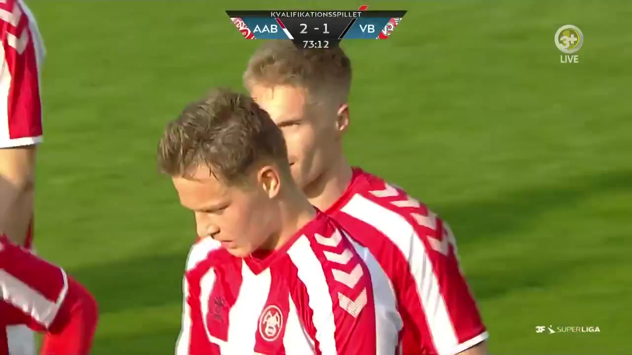 DEN SASL Aalborg Vs Vejle 73 phút Tom van WeertVào, ghi bàn 2:1