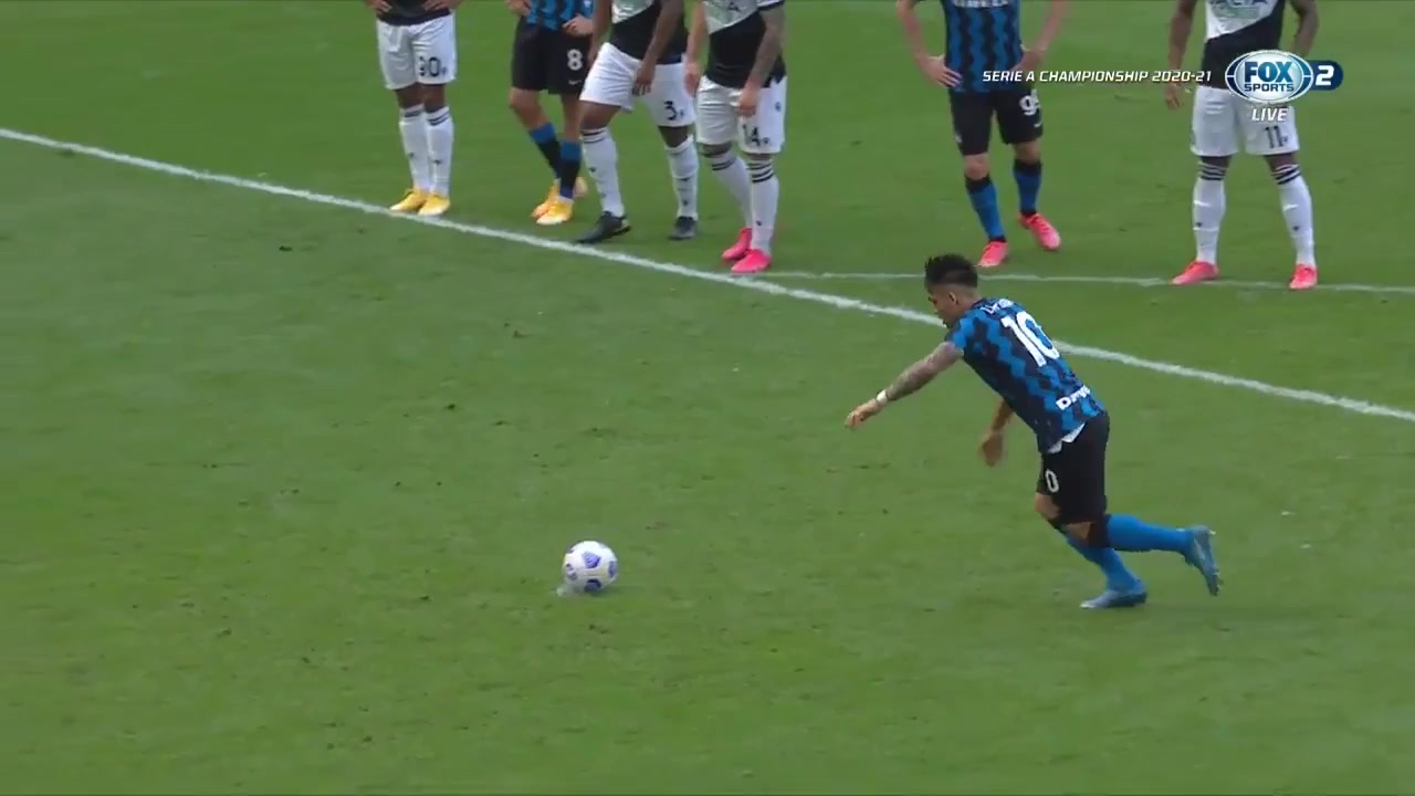 Serie A Inter Milan Vs Udinese 58 ทำประตู Lautaro Javier Martinez ประตู, ทำคะแนน 3:0