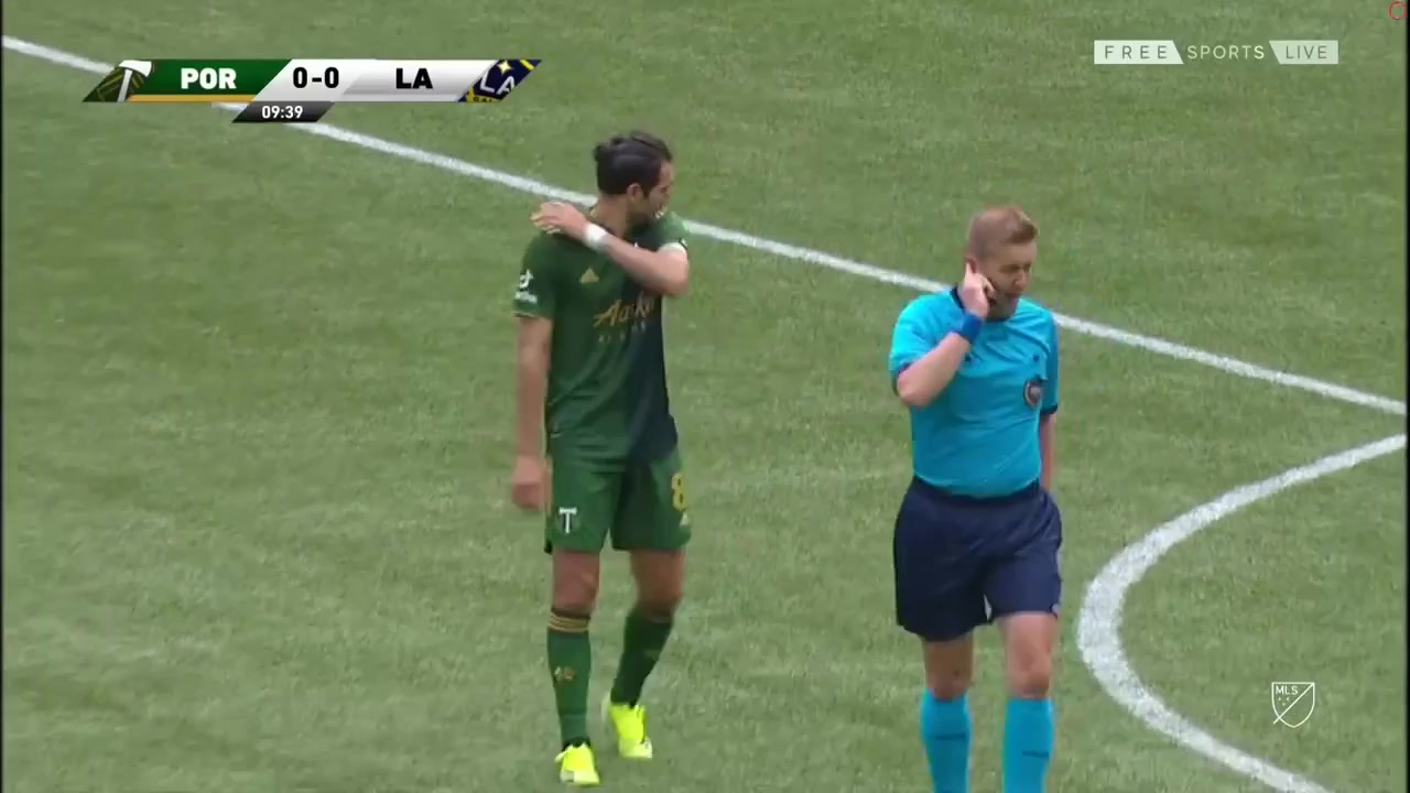 MLS Portland Timbers Vs Los Angeles Galaxy 9 ทำประตู  ประตู, ทำคะแนน 1:0