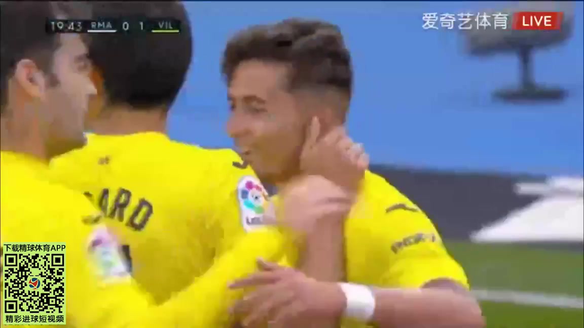 Laliga1 Real Madrid Vs Villarreal 18 phút Yeremi PinoVào, ghi bàn 0:1