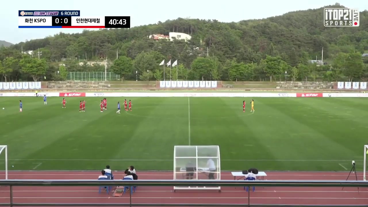 KOR WD1 KSPO FC (w) Vs Hyundai Steel Red Angels (w) Lim Seon Joo Goal in 41 min, Score 0:1