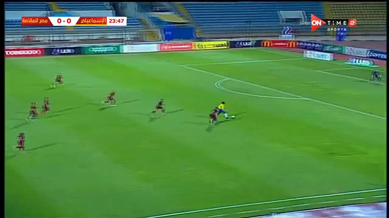 EGY D1 Ismaily Vs Misr Elmaqasah 24 ทำประตู  ประตู, ทำคะแนน 1:0