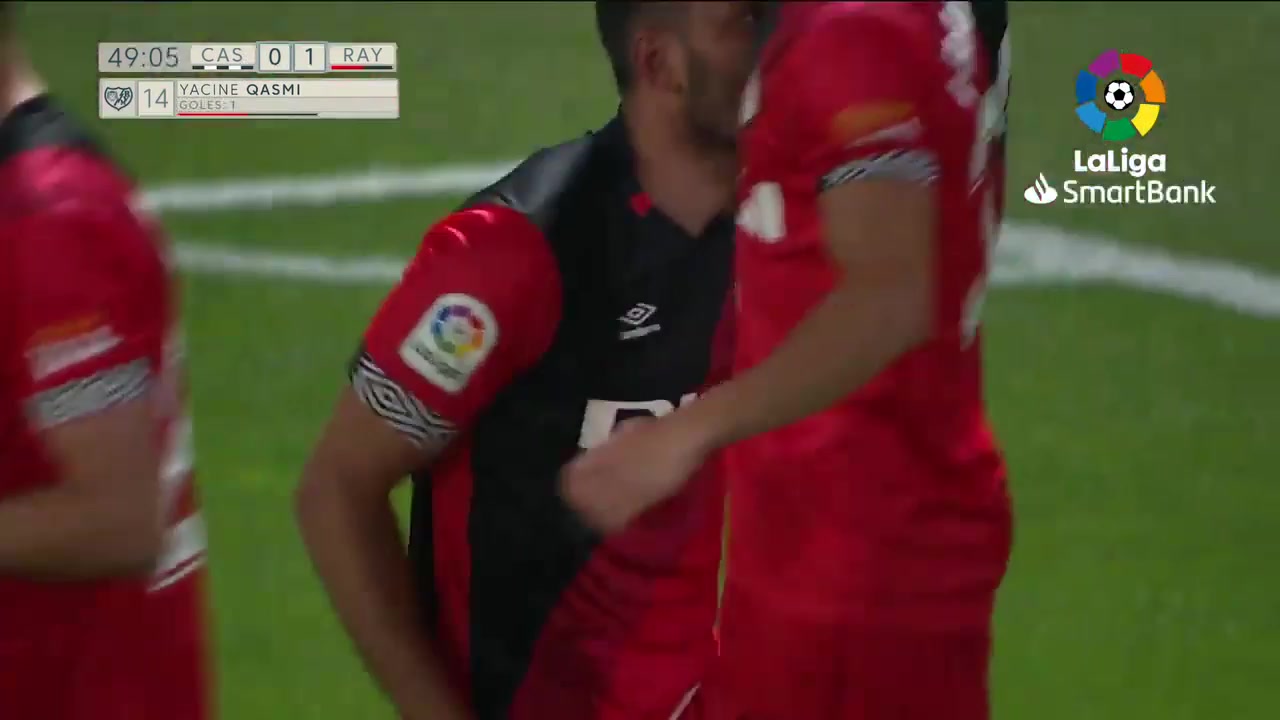 SPA D2 Castellon Vs Rayo Vallecano Fran Garcia Goal in 50 min, Score 0:1