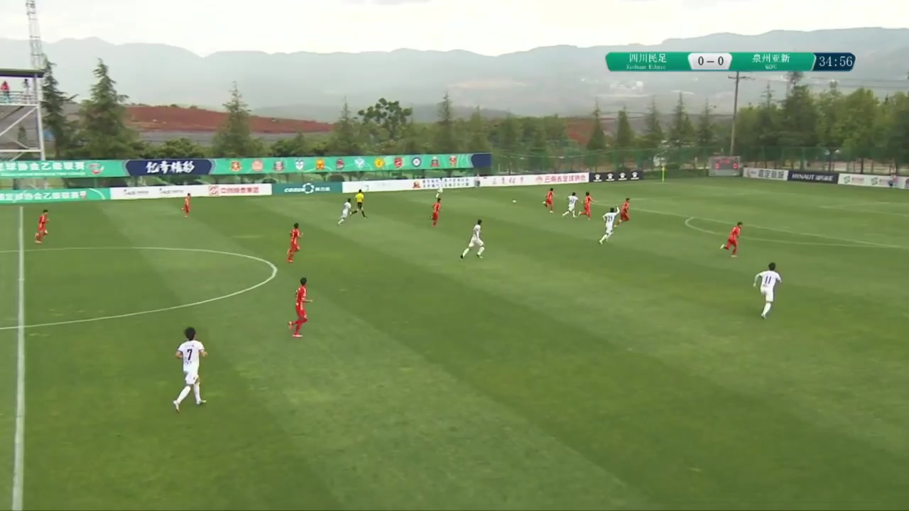 CHA D2 Sichuan Minzu Vs Quanzhou Yaxin 35 phút Vào, ghi bàn 0:1