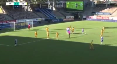 FIN D1 HJK Helsinki Vs AC Oulu Filip Valencic Goal in 12 min, Score 1:0