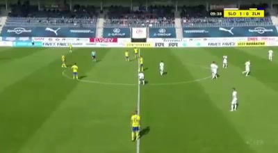 CZE D1 Synot Slovacko Vs Tescoma Zlin 8 phút Lukas SadilekVào, ghi bàn 1:0