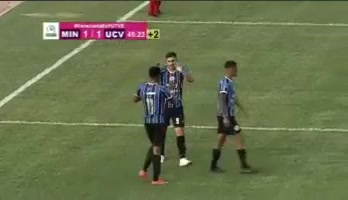 VEN D1 Mineros de Guayana Vs Universidad Central de Venezuela 45 phút Vào, ghi bàn 2:1