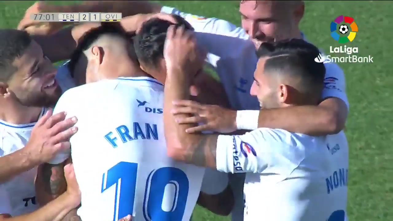 SPA D2 Tenerife Vs Real Oviedo Jesus Manuel Santana Abreu, Suso Goal in 77 min, Score 2:1