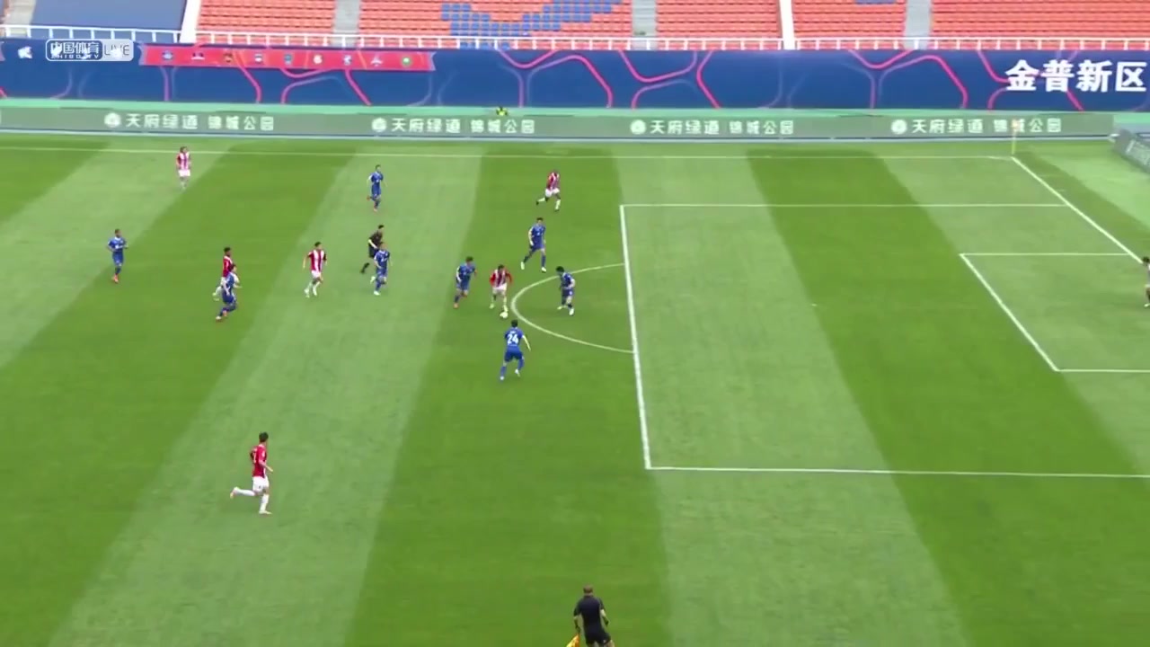 CHA D1 Chengdu Better City FC Vs Kunshan FC 6 ทำประตู Feng Zhuo Yi ประตู, ทำคะแนน 1:0