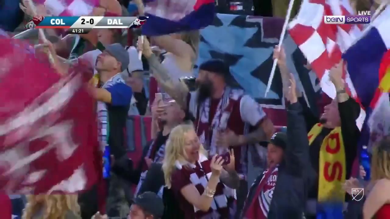 MLS Colorado Rapids Vs FC Dallas 40 ทำประตู Auston Trusty ประตู, ทำคะแนน 2:0