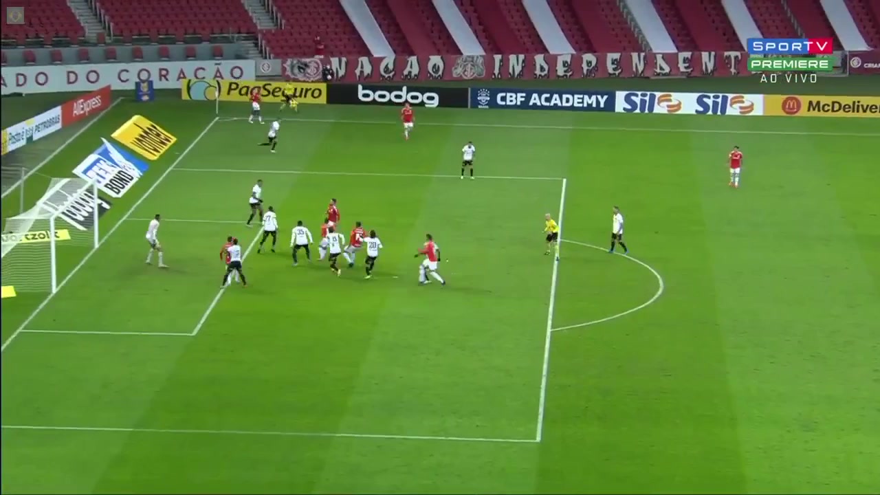 BRA D1 Internacional RS Vs Sport Club do Recife 43 phút Vào, ghi bàn 2:0