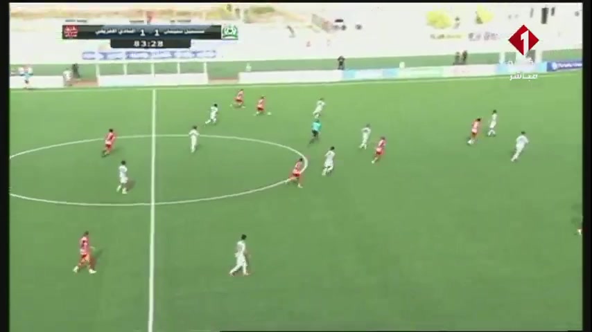 T C AS Slimane Vs Club Africain  Goal in 84 min, Score 1:2