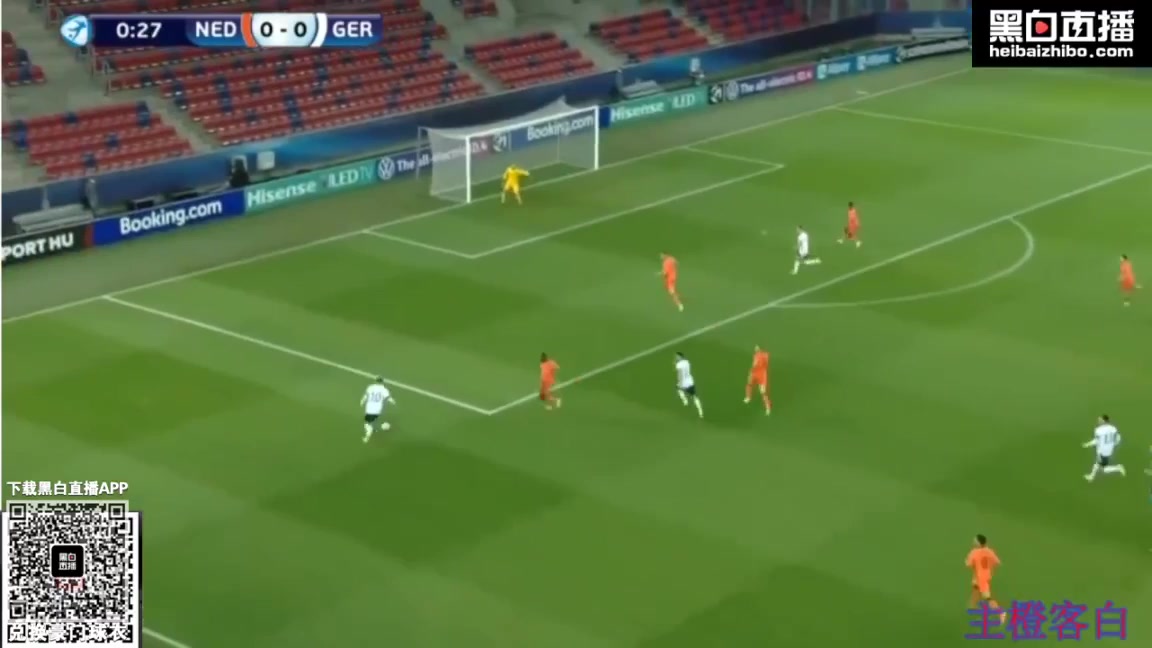 UEFA U21 Netherlands U21 Vs Germany U21 Florian Wirtz Goal in 1 min, Score 0:1