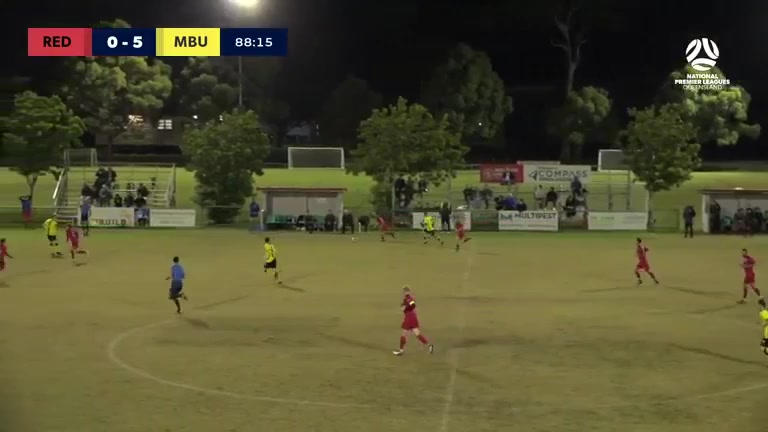 AUS QSL Redlands United FC Vs Moreton Bay United 88 phút Vào, ghi bàn 1:5