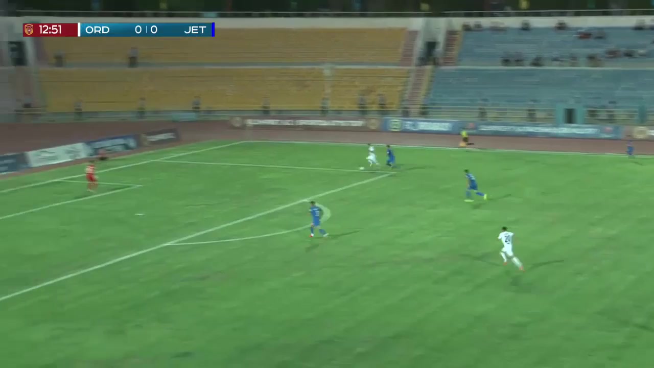 KAZ PR Ordabasy Vs FC Zhetysu Taldykorgan 13 ทำประตู Sergey Khizhnichenko ประตู, ทำคะแนน 1:0