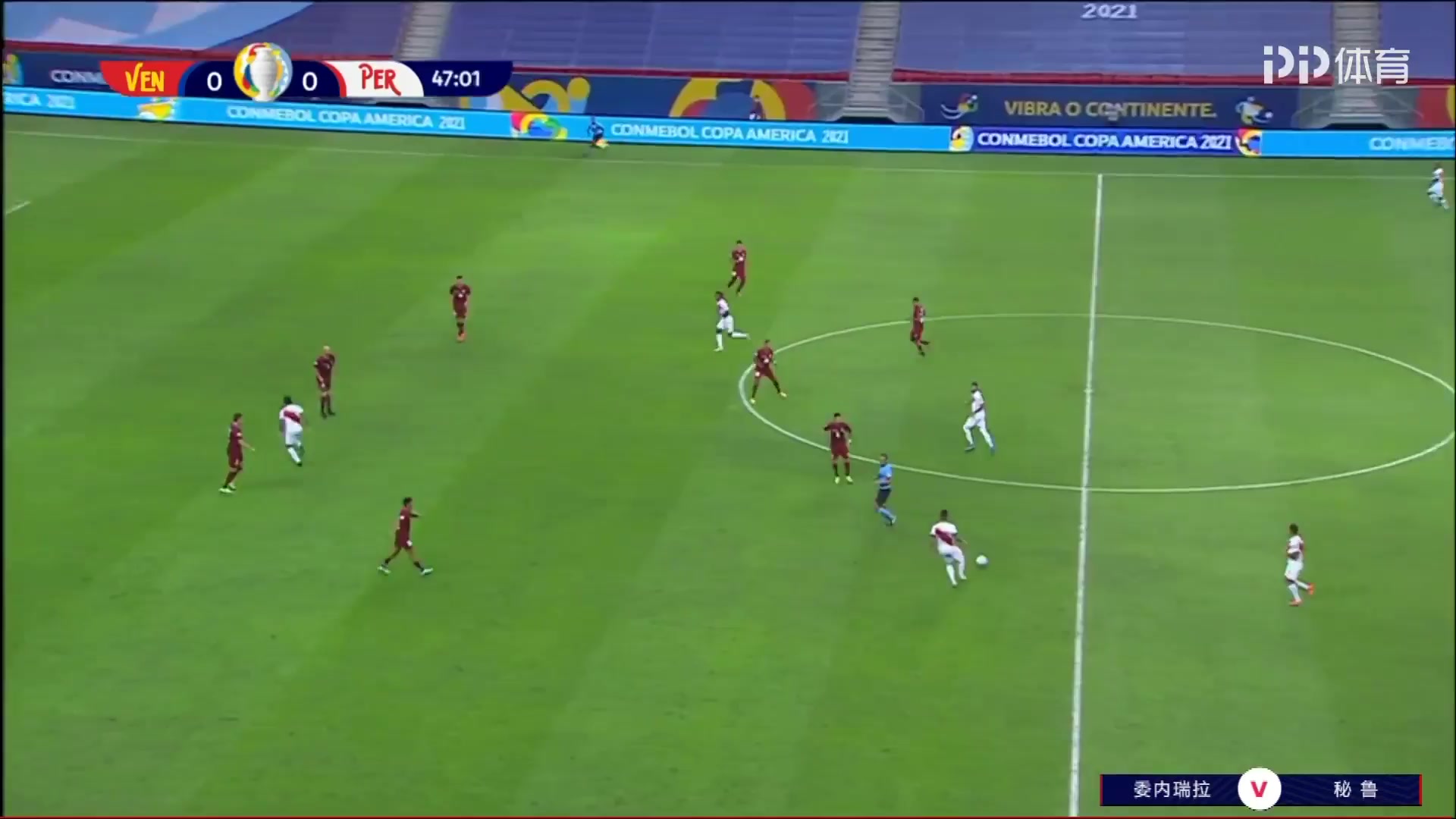 AMEC Venezuela Vs Peru Andre Carrillo Goal in 49 min, Score 0:1