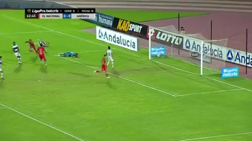 EC D2 CD El Nacional Vs Sociedad Deportivo Quito Almeida Goal in 63 min, Score 1:0