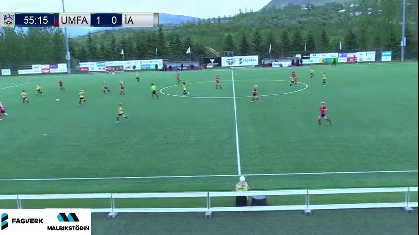 ICE LD1 Afturelding (w) Vs IA Akranes (w)  Goal in 55 min, Score 2:0