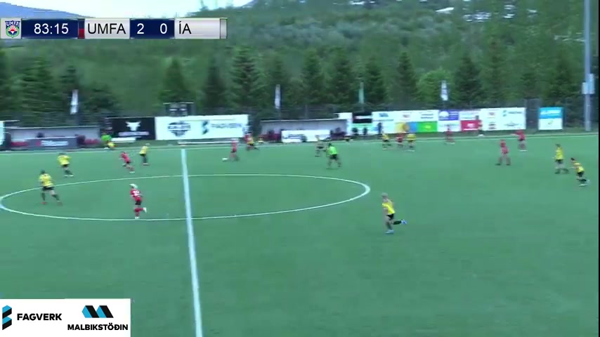 ICE LD1 Afturelding (w) Vs IA Akranes (w)  Goal in 83 min, Score 3:0