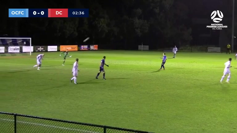 AUS VPL Oakleigh Cannons Vs Dandenong City SC 2 ทำประตู  ประตู, ทำคะแนน 0:1