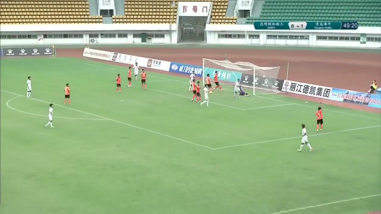 CHA D2  Vs Qingdao Manatee 50 phút Sha YiboVào, ghi bàn 0:2