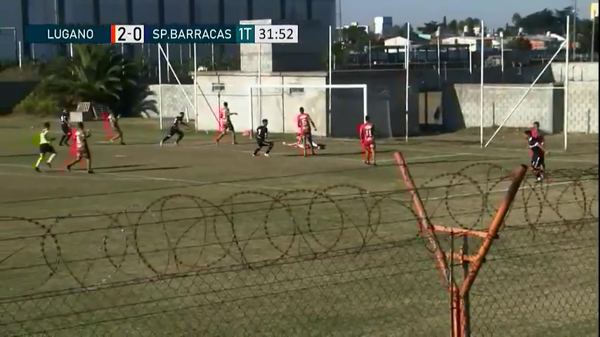 ADT M CA Lugano Vs Sportivo Barracas 33 ทำประตู  ประตู, ทำคะแนน 2:1