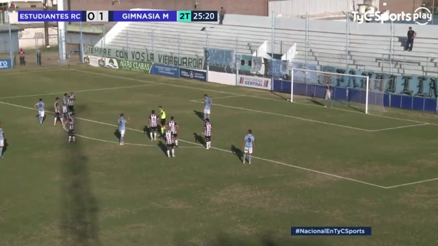 ARG D2 Estudiantes Rio Cuarto Vs Gimnasia Mendoza 71 phút Maximiliano PadillaVào, ghi bàn 1:1