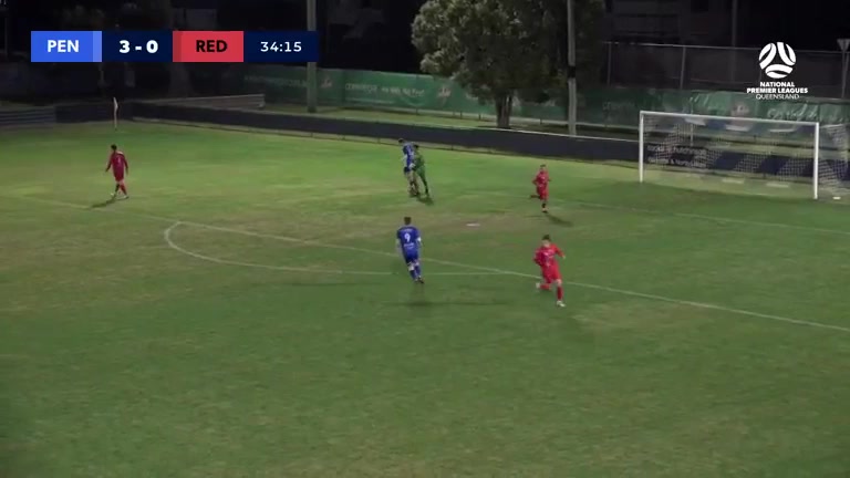 AUS QSL Peninsula Power Vs Redlands United FC 35 phút Vào, ghi bàn 4:0