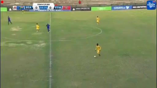 SACC South Africa Vs Eswatini 59 ทำประตู  ประตู, ทำคะแนน 1:0